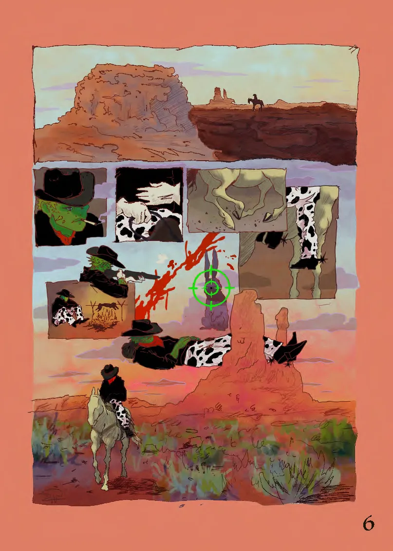 Page 9 of Yerdan Gnoccovich & Some Other Broken-Hearted Cowboys