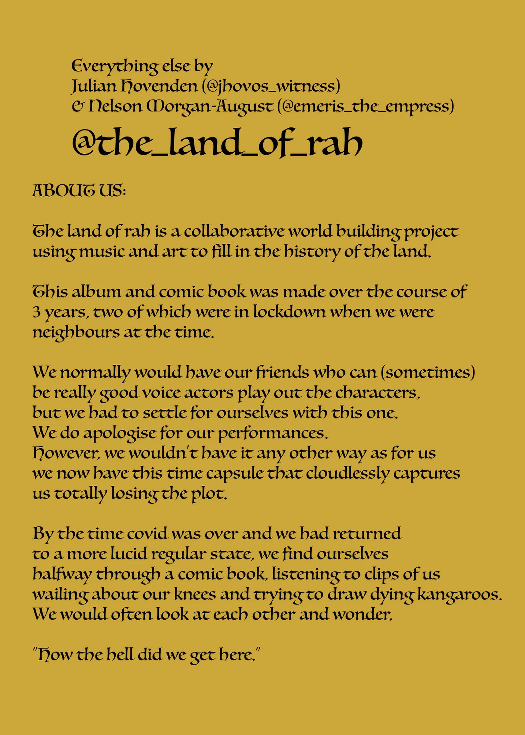 Page 167 of Yerdan Gnoccovich & Some Other Broken-Hearted Cowboys