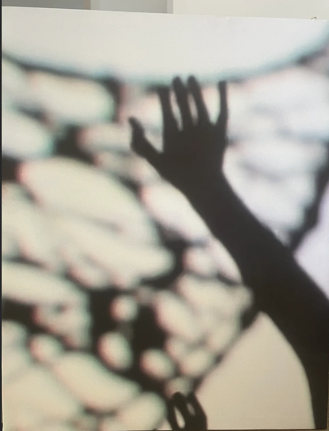 Asleep in a Field of Blue