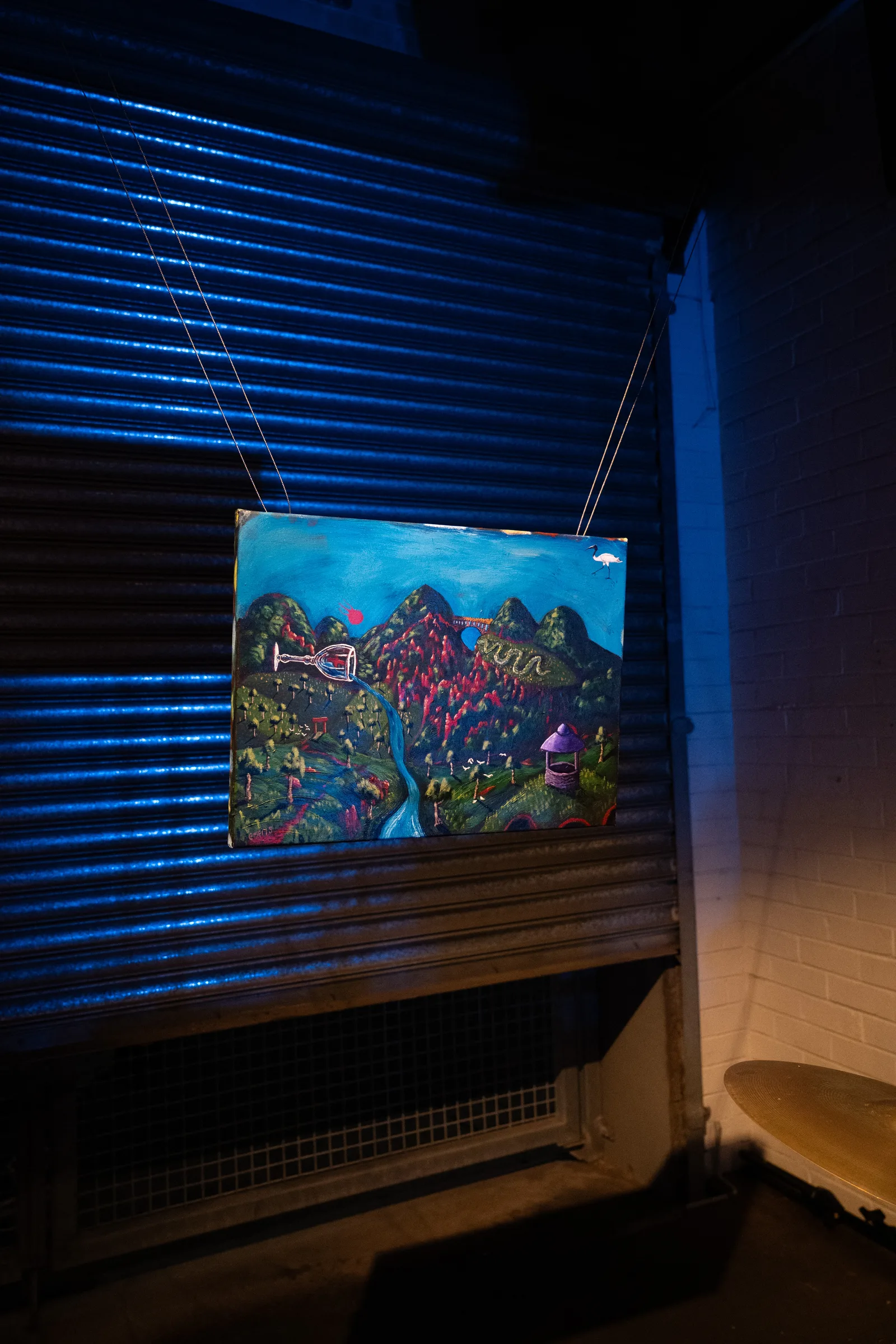 Asleep in a Field of Blue Launch cover