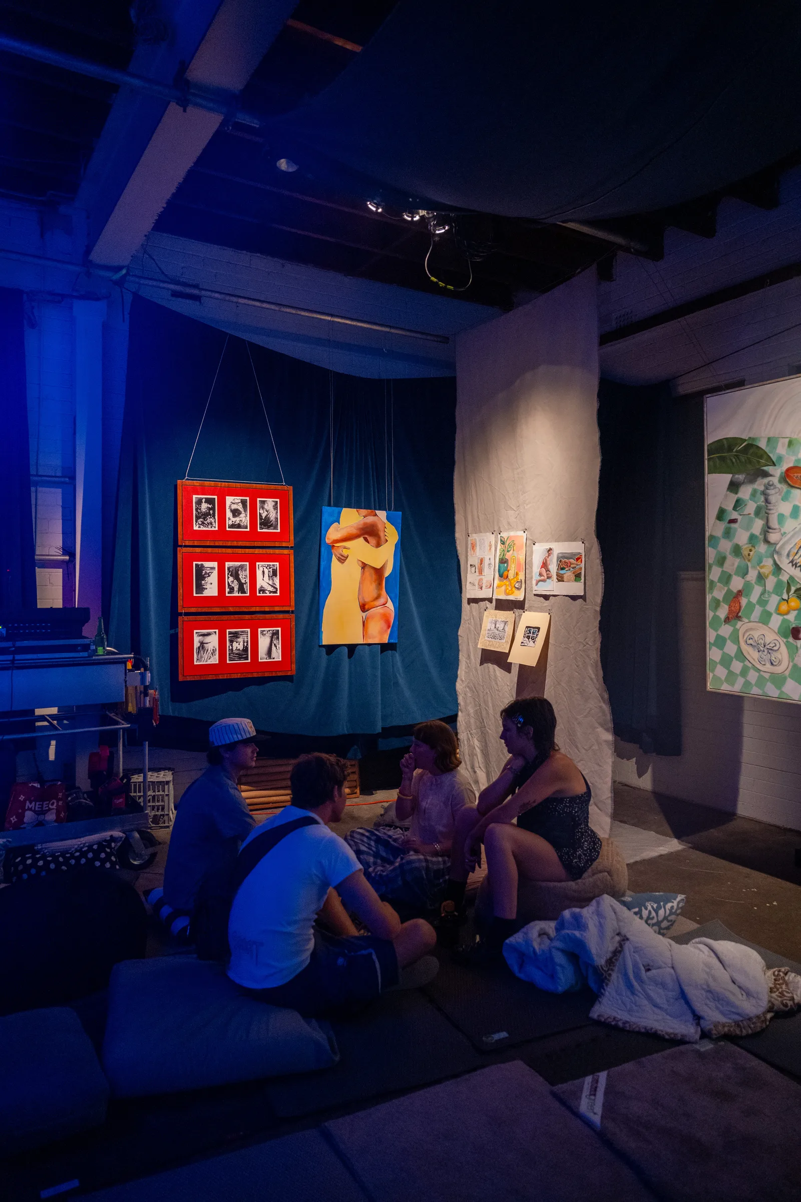 Asleep in a Field of Blue Launch photo 70